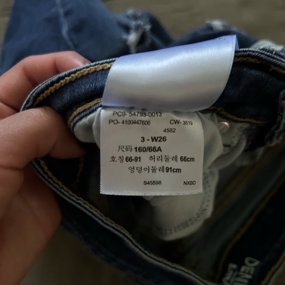 Distressed Denim Shorts - Picture 6 of 7